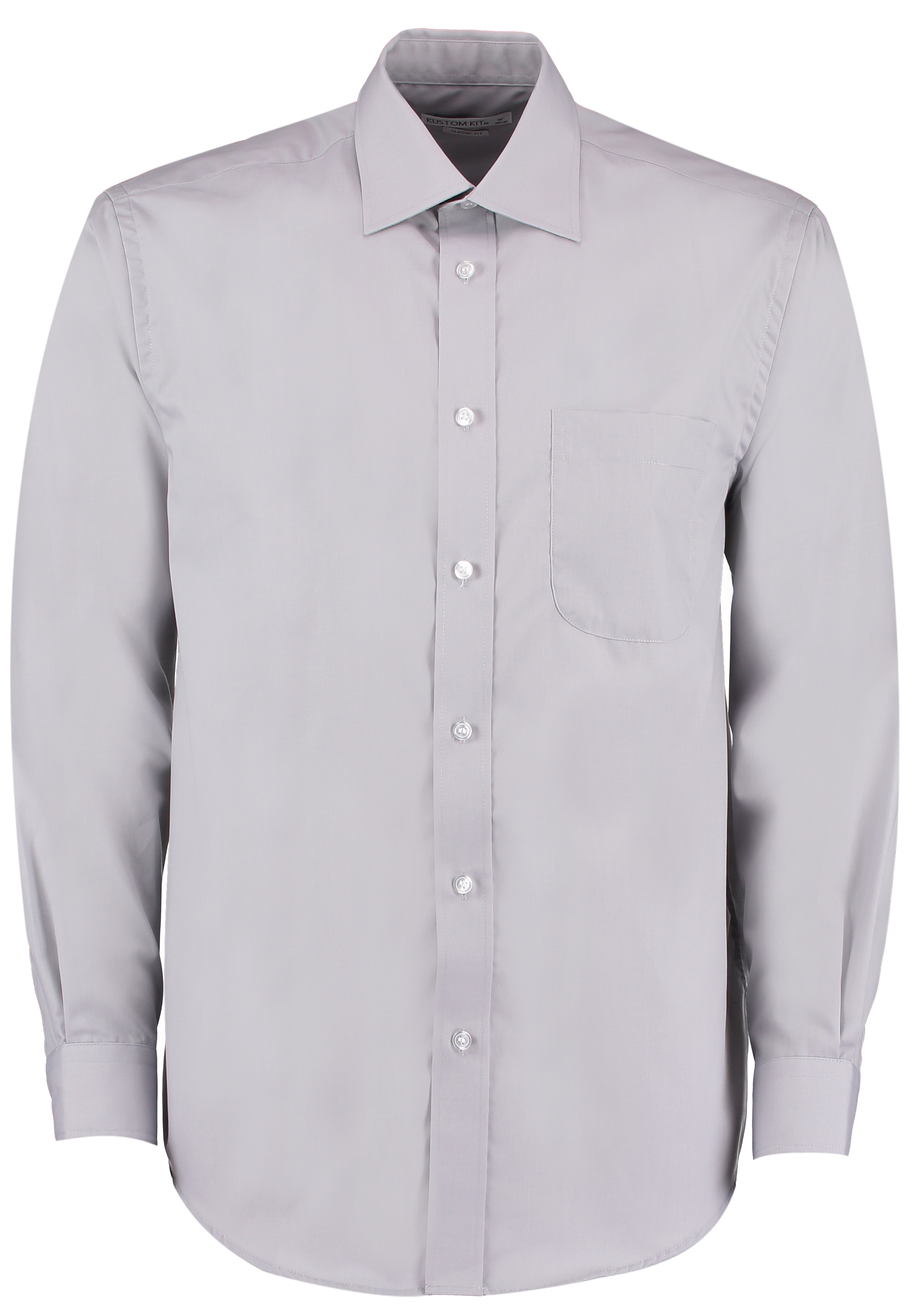 Kustom Kit Business Shirt Long Sleeve Classic Fit (KK104) - Logo Studio ...